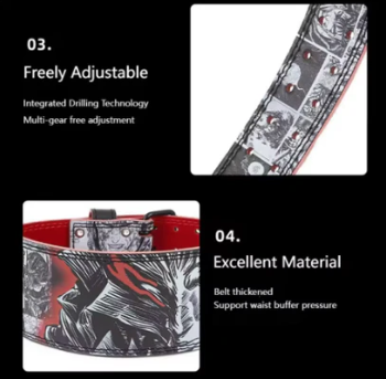 Berserk Weightlifting Belt – Heavy Duty Gym Belt for Squats & Deadlifts